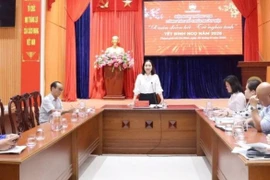 Conférence de presse du Comité du Front de la Patrie du Vietnam (FPV) de Ho Chi Minh-Ville sur des actions sociales du Têt 2026. Photo: VNA