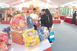 Les visiteurs à l'exposition. Photo: VNA
