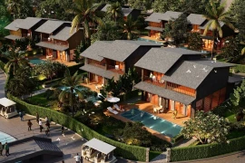 Deuxième phase du complexe balnéaire Mikazuki à Dà Nang. Photo: VNA