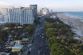 Vung Tau est déterminée à consolider son statut de "Ville touristique propre de l’ASEAN". Photo: VNA
