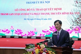 Le secrétaire du Comité du Parti de Hanoï, Nguyen Duy Ngoc. Photo: VNA