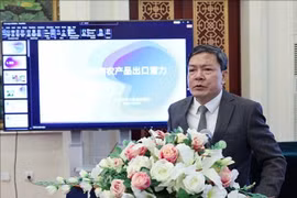 Nong Duc Lai, conseiller commercial du Vietnam en Chine. Photo: VNA