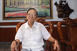 Le Trung Viet, ancien chef de cabinet de la délégation parlementaire provinciale. Photo: VNA