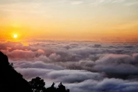 "Chasse aux nuages" au sommet du Dông Cao