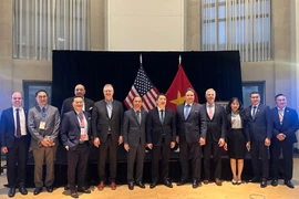 Délégués à l’événement « Connect with Vietnam ». Photo: VNA