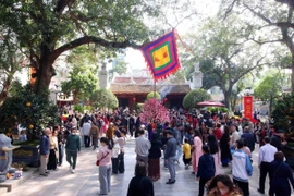 Le tourisme à Hanoï a enregistré en février 2026 une forte progression du nombre de visiteurs et des recettes. Photo: VNA