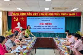 Chaque quartier et commune de Hanoï disposera d’un point de service principal de la Banque des politiques sociales, situé au siège du Conseil populaire nouvellement créé. Photo: hanoimoi.vn