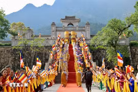 Fête à Yen Tu. Photo: VNA
