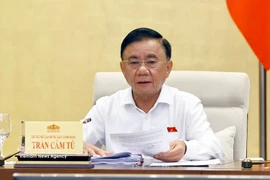 Tran Cam Tu, membre du Politburo et membre permanent du Secrétariat du Comité central du Parti. Photo: VNA