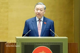 Le secrétaire général du Parti communiste du Vietnam To Lam. Photo: VNA