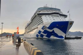 Khanh Hoa accueille le navire de croisière Discovery Princess avec 1 200 passagers. Photo: VNA