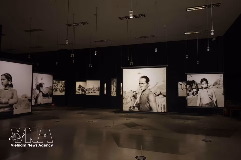 Le musée comprend trois principaux espaces d'exposition consacrés à la biodiversité, à la culture des ethnies et à l'histoire de Dak Lak. Sur la photo : Espace d'exposition consacré aux groupes ethniques de Dak Lak et des Hauts Plateaux du Centre. Photo : VNA