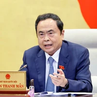 Le président de l'Assemblée nationale Tran Thanh Man. Photo : VNA