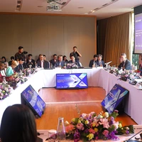 Table ronde ministérielle sur la confiance numérique. Photo : VNA