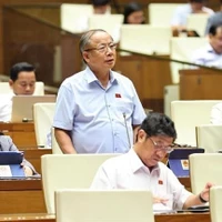 Le député Nguyen Van Than, province de Thai Binh (Nord). Photo : VNA