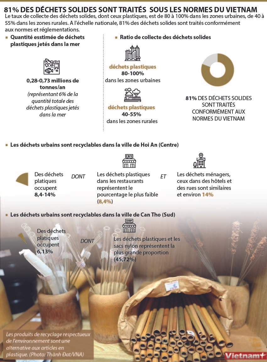 81% des déchets solides sont traités sous les normes du Vietnam ảnh 1 81% des déchets solides sont traités sous les normes du Vietnam ảnh 1