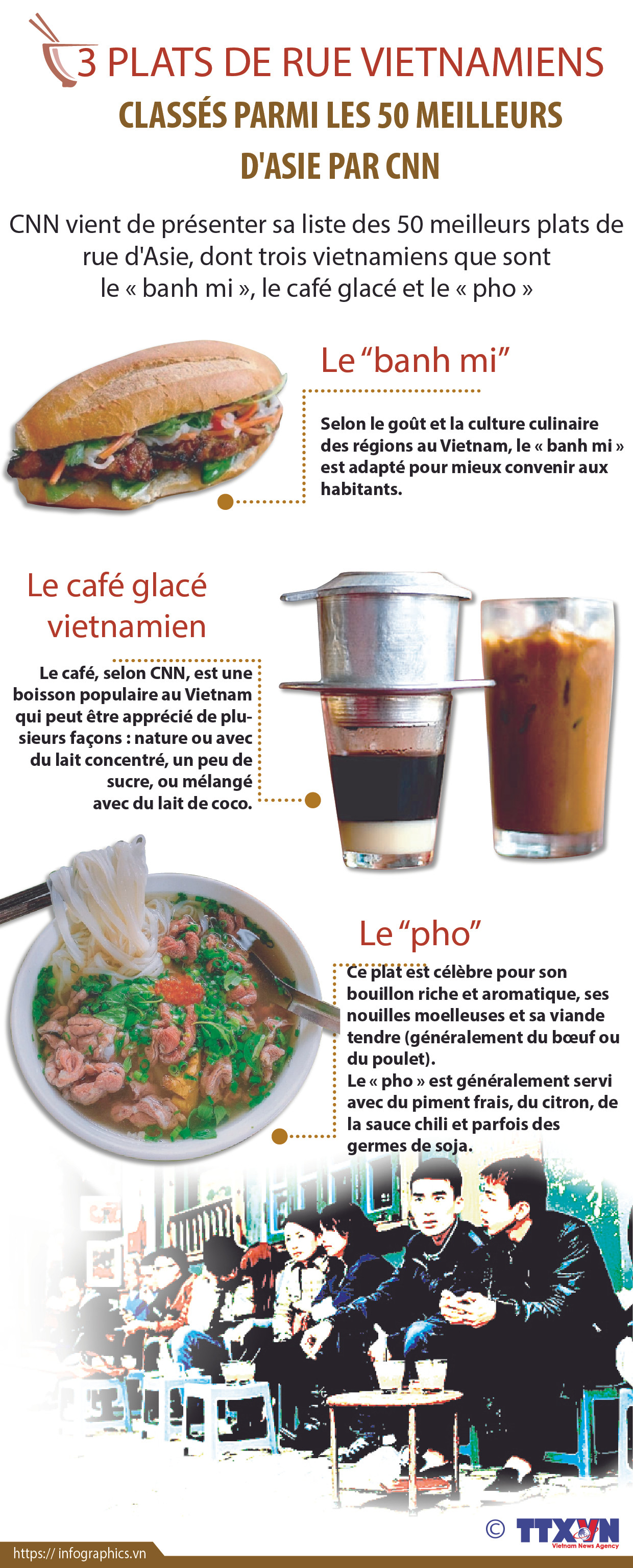 CNN : Trois plats vietnamiens figurent dans les 50 meilleurs plats de rue en Asie ảnh 1