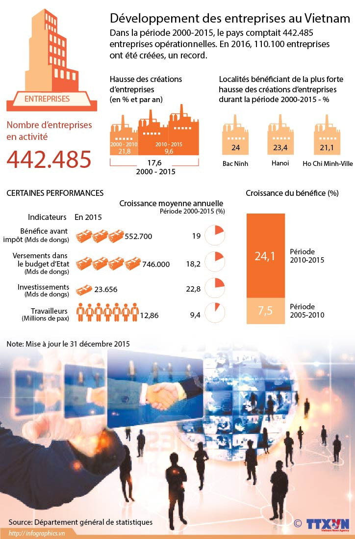 Développement des entreprises au Vietnam ảnh 1 Développement des entreprises au Vietnam ảnh 1