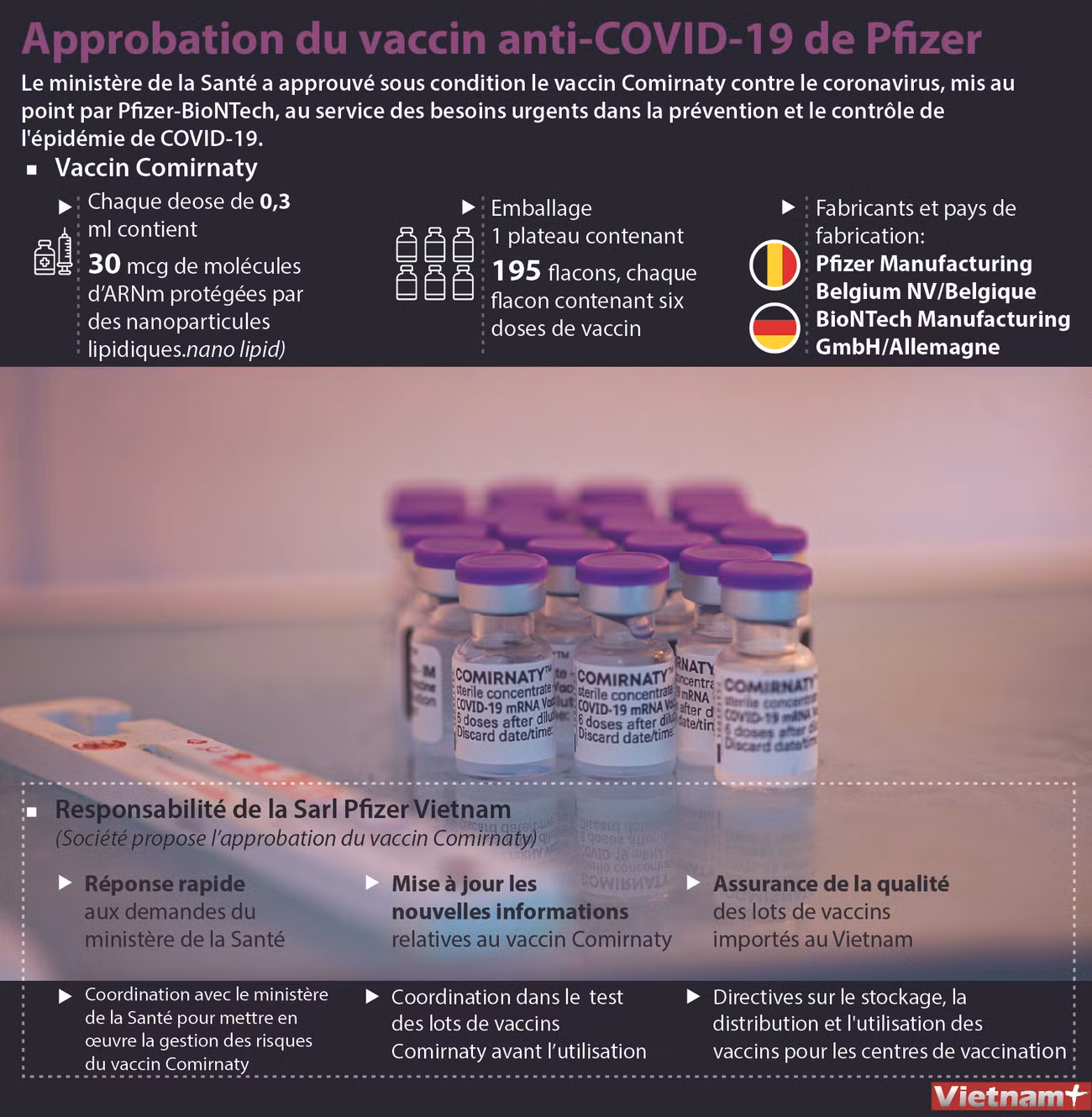 Approbation du vaccin anti-COVID-19 de Pfizer ảnh 1