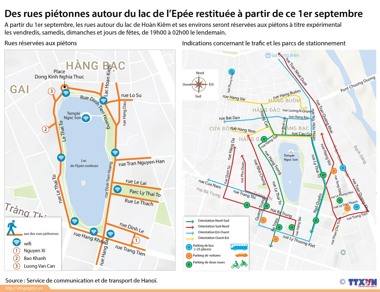 Des rues piétonnes autour du lac de l’Epée restituée à partir de ce 1er septembre ảnh 1