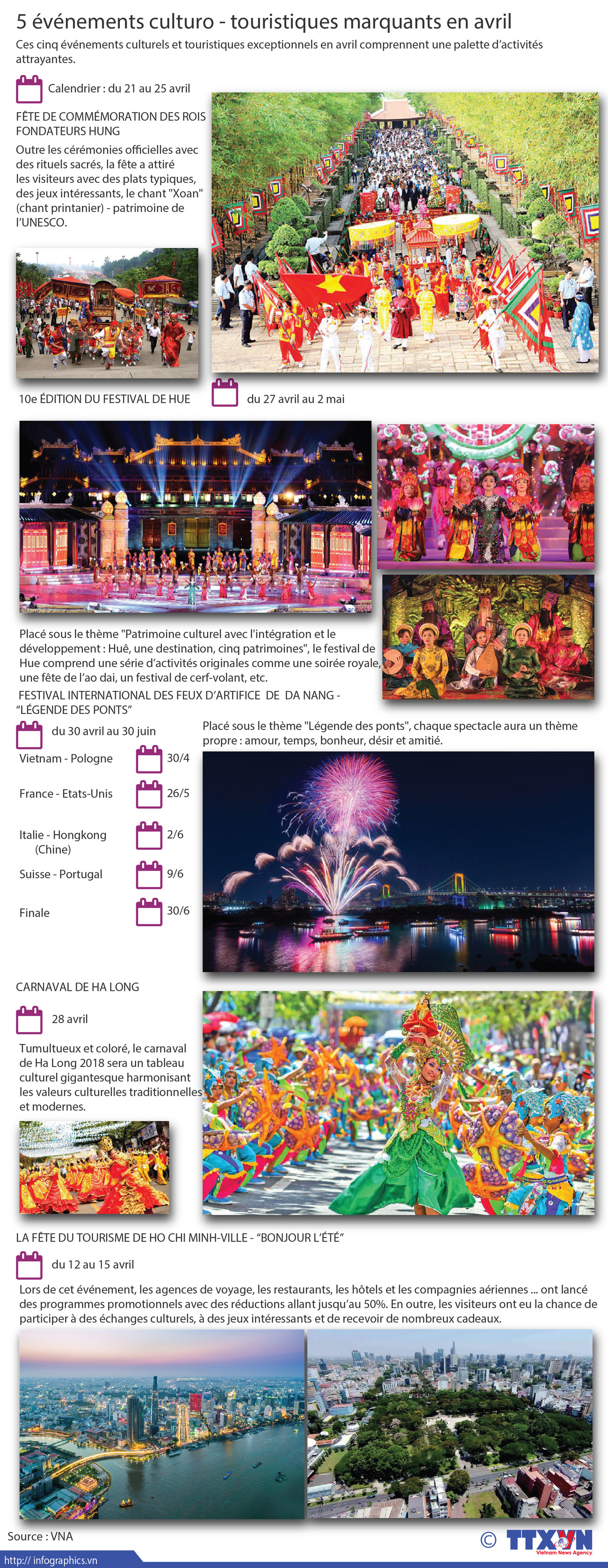 5 événements culturo - touristiques marquants en avril ảnh 1