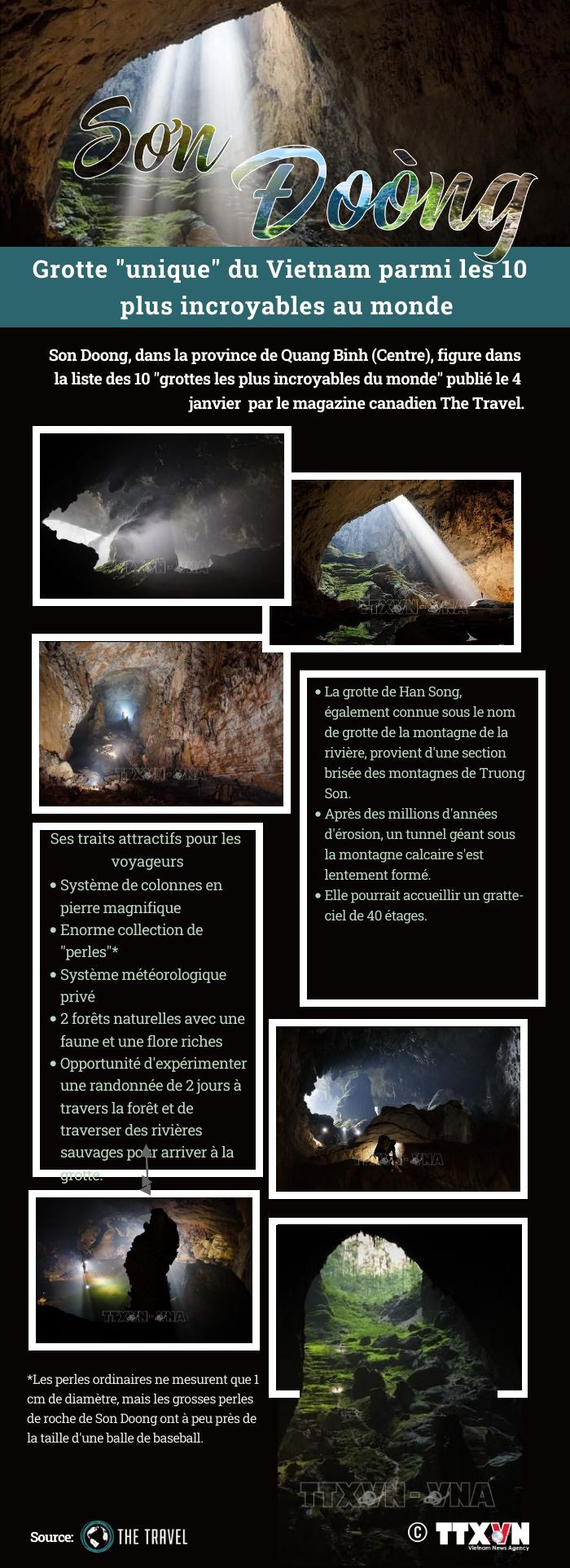 Son Doong - Grotte "unique" du Vietnam parmi les 10 plus incroyables au monde ảnh 1 Son Doong - Grotte "unique" du Vietnam parmi les 10 plus incroyables au monde ảnh 1