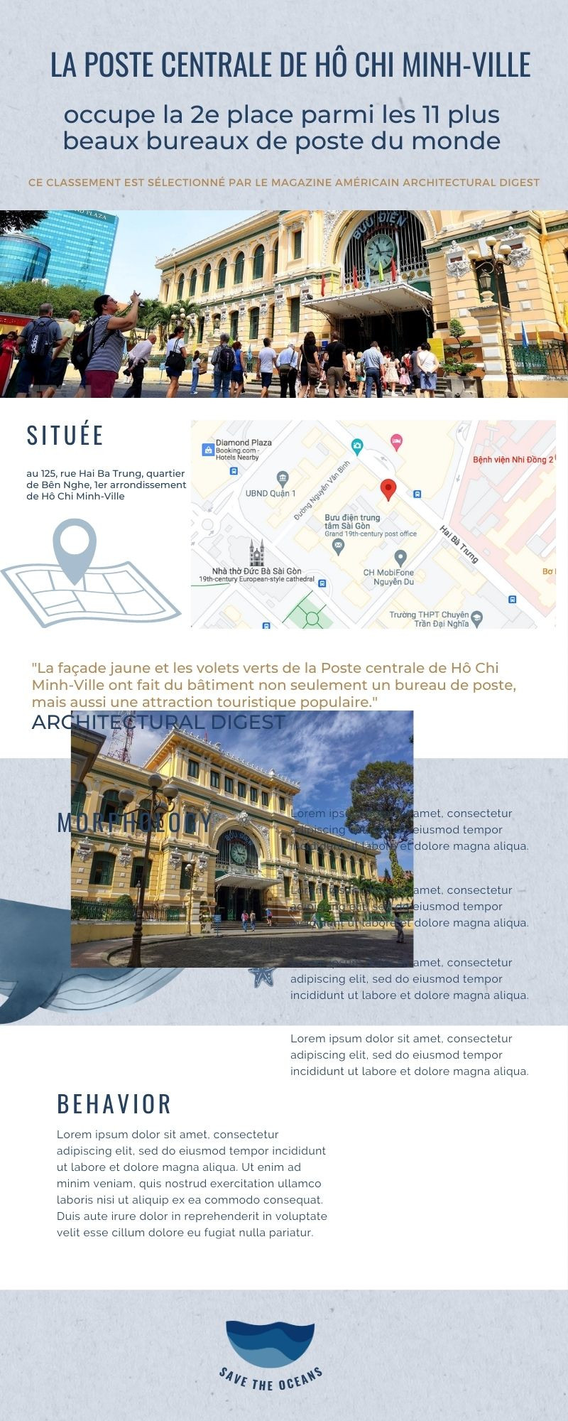 La Poste centrale de Ho Chi Minh-Ville parmi les plus belles du monde ảnh 1 La Poste centrale de Ho Chi Minh-Ville parmi les plus belles du monde ảnh 1