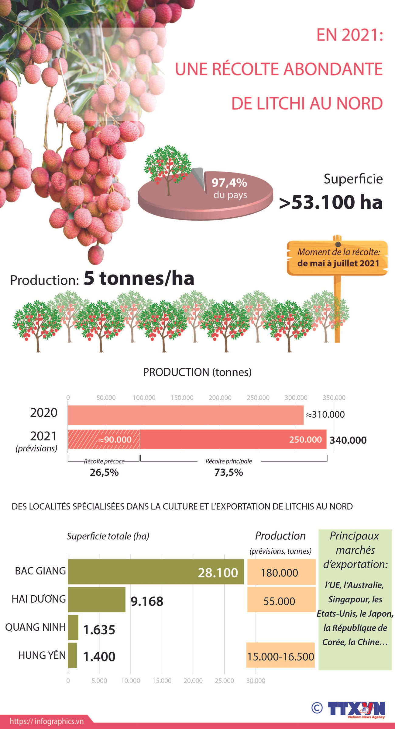 En 2021: une récolte abondante de litchi au Nord ảnh 1 En 2021: une récolte abondante de litchi au Nord ảnh 1