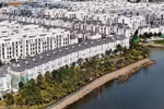 Maisons nouvellement construites dans le quartier Long Bình de Hô Chi Minh-Ville. Photo : VNA