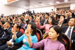 Les délégués lors du premier Congrès provincial du Parti de Ninh Binh pour la période 2025-2030, Photo : VNA