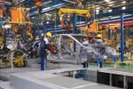 La chaîne de production automobile de Hyundai Thanh Cong. Photo : VNA