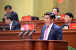 Nguyen Chi Tai, secrétaire adjoint du Comité municipal du Parti et président du Comité du Front de la Patrie du Vietnam de Huê. Photo : VNA
