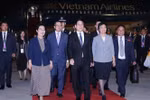 Le président Luong Cuong et une délégation vietnamienne de haut rang sont arrivés à Pékin le 2 septembre au soir. Photo : VNA