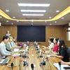 Séance de travail entre l'Association des agriculteurs du Vietnam et la FAO. Photo: hoinongdan.org.vn