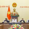 Réunion du Comité permanent de l’Assemblée nationale. Photo: VNA