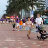 Des visiteurs à Da Nang. Photo: VNA