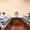 Le 22 mai 2026, le ministère de la Santé a tenu une réunion en ligne sur la réponse face au risque de propagation du virus Ebola. Photo: VNA