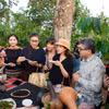 Des délégués ont découvert la culture du café dans la province de Dak Lak. Photo: nhandan.vn