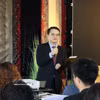 Le ministre-conseiller Dang Hoang Linh s'exprime à au séminaire. Photo: VNA