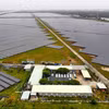 La centrale solaire Trung Nam Tra Vinh, dans la province de Tra Vinh, fournit environ 250 millions de kWh d'électricité par an. Photo: VNA