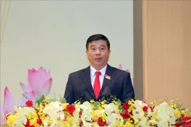 Y Thanh Ha Nie Kdam, membre du Comité central du Parti et secrétaire du Comité provincial du Parti de Lam Dong pour le mandat 2025-2030. Photo: VNA