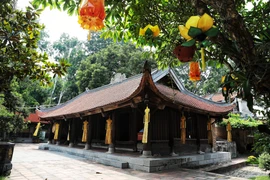 La pagode Vinh Nghiem, qui fait partie du complexe de monuments et de paysages de Yen Tu – Vinh Nghiem – Con Son, Kiep Bac, inscrit sur la Liste du patrimoine mondial de l'UNESCO. Photo : VNA