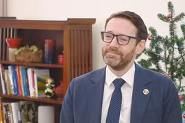 L'ambassadeur du Royaume-Uni au Vietnam, Iain Frew. Photo: VNA