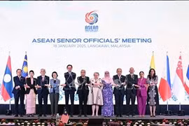 Réunion des hauts offficiels de l'ASEAN. Photo: Bernama/VNA