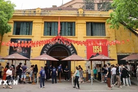 L’ancienne prison de Hoa Lo. Photo: VNA