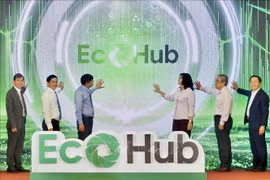 Lancement de la première plateforme de commerce électronique B2B “verte” du Vietnam – EcoHub. Photo: VNA