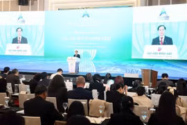 Le vice-Premier ministre et ministre des Affaires étrangères Bui Thanh Son prononce le discours de clôture. Photo : VNA