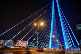 Hô Chi Minh-Ville la nuit. Photo : nhandan.vn