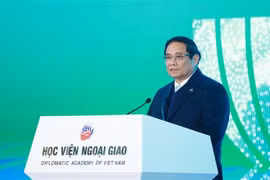 Le Premier ministre Pham Minh Chinh lors de l'événement. Photo: VNA