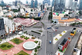 Une vue de Ho Chi Minh-Ville. Photo: VNA